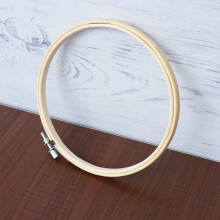 Metal Embroidery Hoop Frame 1Pc Circle for Cross and Crafting Enthusiasts