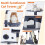 EDX Cat Tree Tower 79 Inch Dark Blue Multi-Level 2