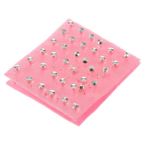 72 Studs Ear kit Portable Body Ring kit for Ears, Nose and Lips 1
