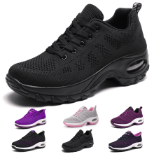 Komfortowe, ortopedyczne buty sportowe dla kobiet, oddychające, z podparciem łuku stopy i antypoślizgową podeszwą, buty ortopedyczne do