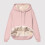 Felpa con cappuccio da donna spessa, foderata, calda, in velluto, con scollo a V e maniche lunghe, ideale per l'autunno e l'inverno. Top e camicetta 2