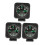 Motorcycle Compass Round Multi ABS 3Pcs Simple Design Adjustable Direction 7