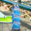 Wzzjkit Πτυσσόμενο Αδιάβροχο Μπουκάλι Νερού, 500ml, Εύκολο στον Καθαρισμό Μπουκάλι 5