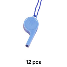 Coach Whistle Crisp Sound 12 pcs Blue