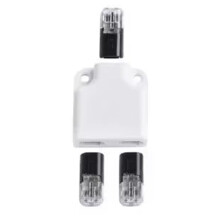 Wire Splitter Connector 18-22AWG Quick Splice Crimp Terminals LED Connectors 2P Electrical Cable Junction Box 1 Point 2