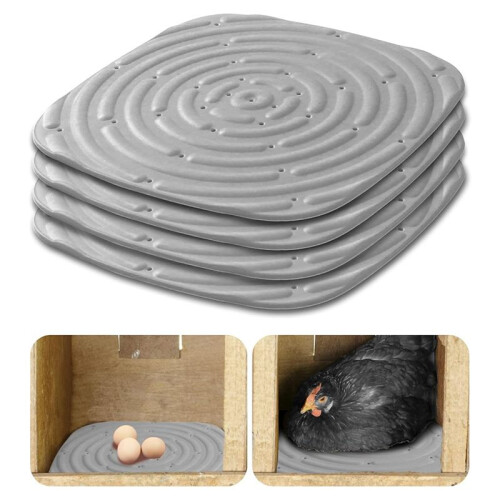 Chicken Nesting Box Pads, Washable Nesting Pads for Chicken Coop Bedding Nest Box Liners Reusable Nesting Pads 1