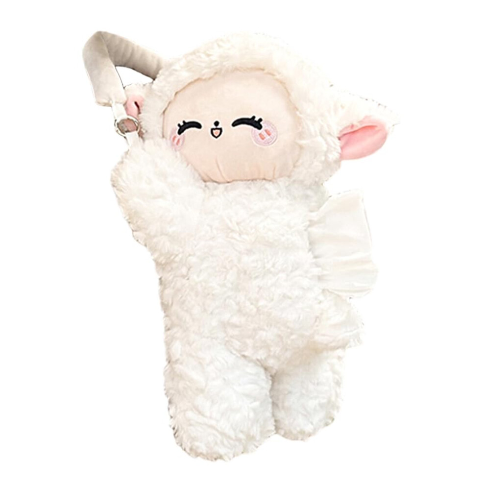 Cute Plush Puppy Car Tissue Holder With Headrest Hanging For Secure Dispensing, Type 8 9169991185545