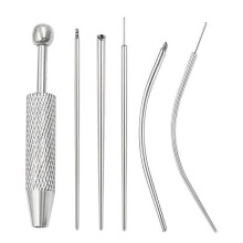 Piercing Taper Grabber Tool for Changing Jewelry -Flat Back Earrings Applicator Tool,Body Piercing Kit for Ear Lip