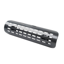 Protector Térmico Curvo para Tubo de Escape de Motocicleta con Dos Abrazaderas para Manguera de 2-7 cm. para , para , para , para