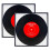 Black Music Record Album Frame 2-Pack, Display 12"X12" Vinyl LP Covers, Includes Hanger 1