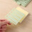 Sticky Note Holder,for 3x3/4x4 Sticky Note Stencil Dispenser with Template,Memo Pad Organizer for Office Gray 9