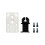 For  A1 Series/H2D/H2S/P2S Heating Assembly Insulation Block Kit Hotend Heat Mounting Base A 1