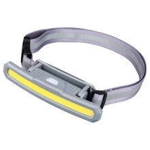Lampe de Course Rechargeable pour Poitrine/la Taille, Lampe Frontale Réfléchissante Étanche pour Nuit