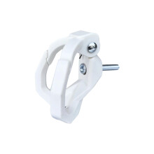 E Bike Front Hook Aluminum Alloy Quick Mount Scooter Handlebar Hook Easy Install Blue 7.2x5.9cm