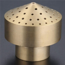 Fountain Nozzle - 3/4" Brass DN20 Sprinkler, Pond Column Water Sprays with Adjustable Micro-Centrifugal Nozzle