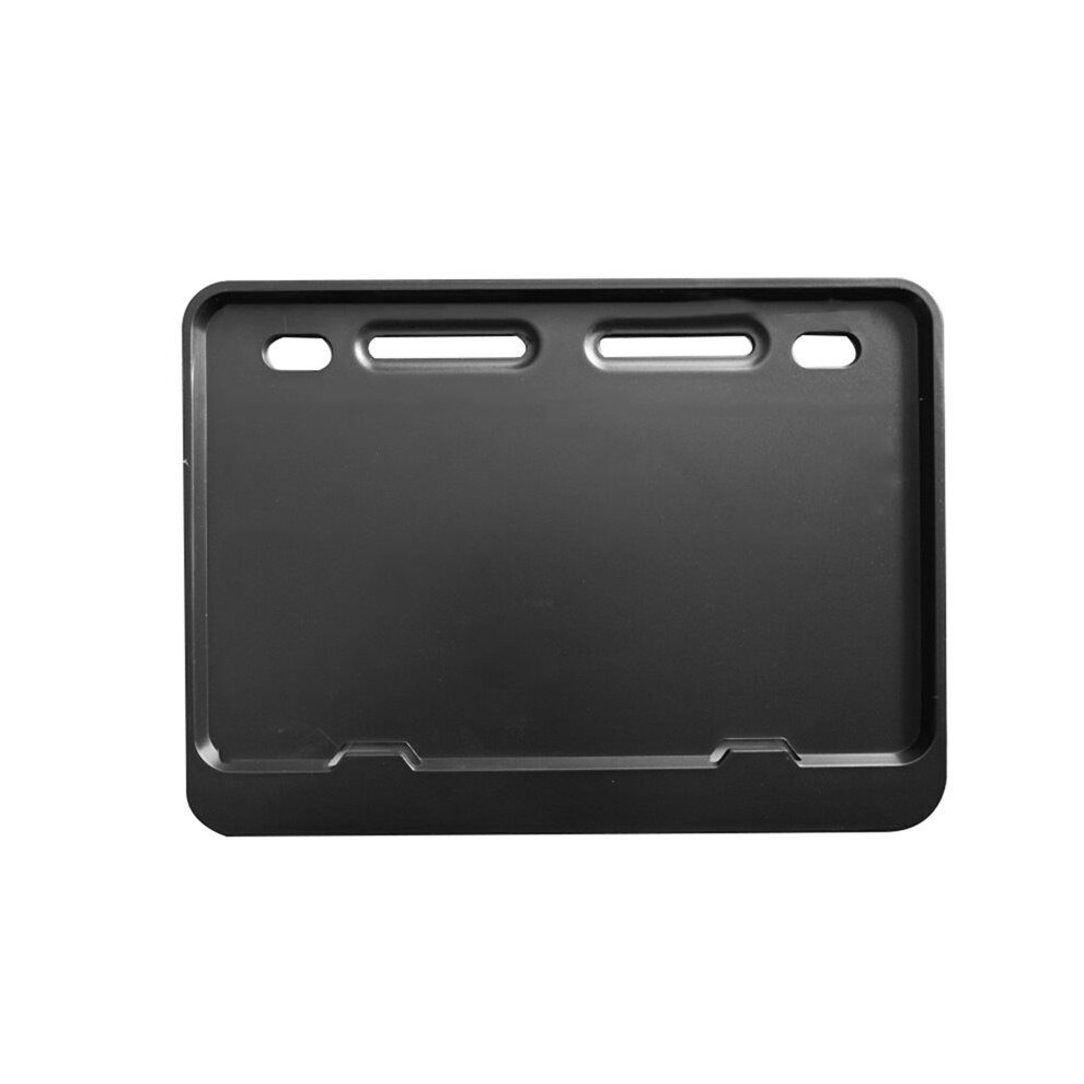 Universal Motorcycle License Plate Protection Frames Holders For Motorcycle Front & Rear Plates Black 6031738669447