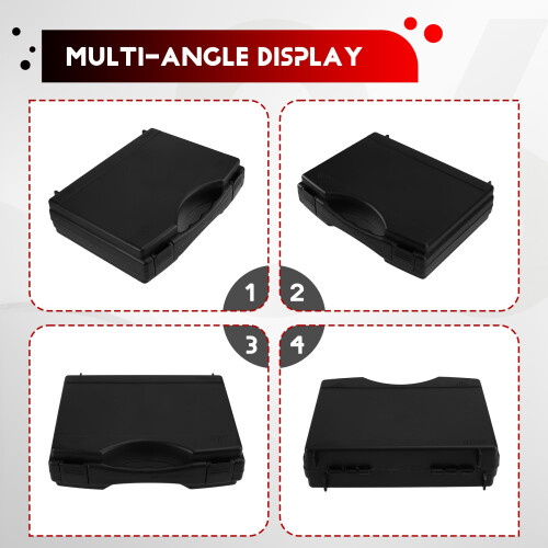 Microphone Storage Box Home Recording Equipment Case Carrying Holder Electronics Pouch Travel 2