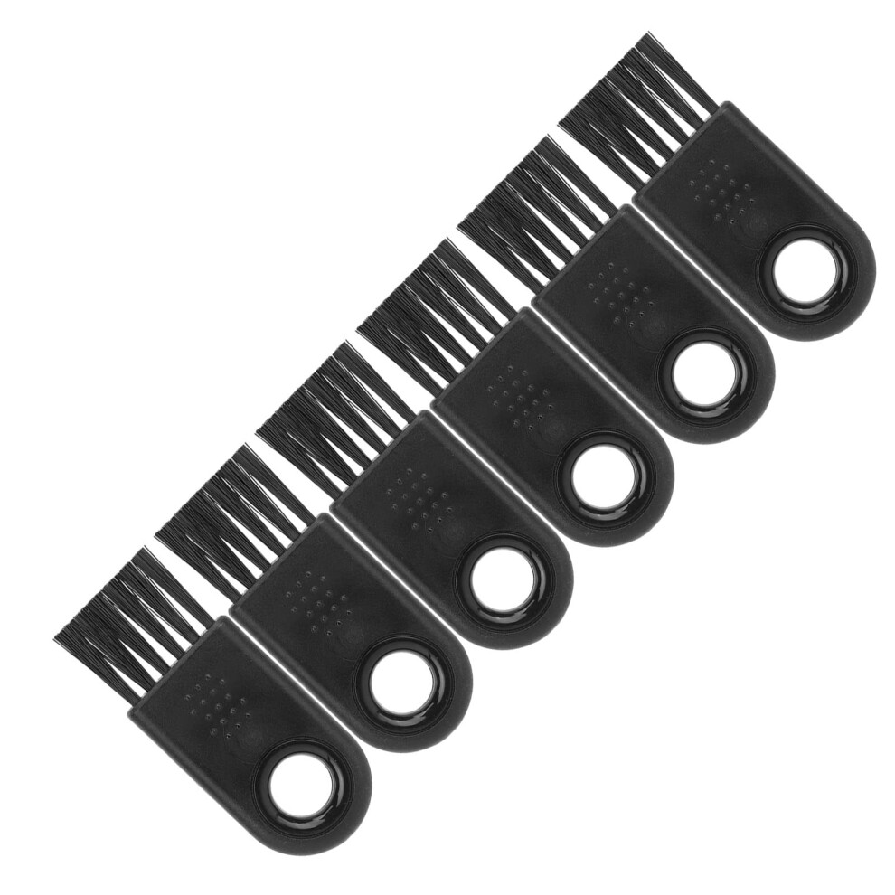 Electric Shaver Cleaning Brush Set of 6 with Soft PP Handle, AntiSlip Trimmer Brush for Razor Maintenance