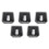 5Pcs Turntable Stylus Display Case Vinyl LP Record Player Storage for Gramophone Accessories 1