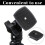 2 Pack 43x43mm Quick Release Plate for Tripods Camera Mount Adapter with Screws 5