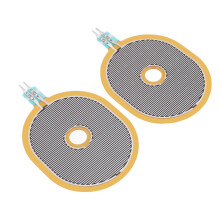 2Pcs Thin Film Pressure Sensor 0.5-50KG, Ring Shaped Force Sensor