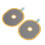 2Pcs Thin Film Pressure Sensor 0.5-50KG, Ring Shaped Force Sensor 7