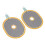 2Pcs Thin Film Pressure Sensor 0.5-50KG, Ring Shaped Force Sensor 16