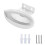 Support Mural pour Routeur EERO Max 7 en Alliage D'Aluminium, Support Mural Robuste et Durable, Peu Encombrant 1