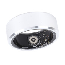 Smart Ring Gesundheits-Tracker 18mAh IP68 Größe 8 Silber