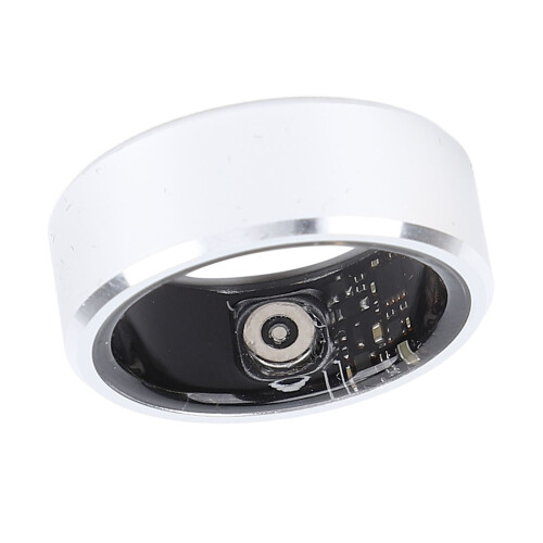 Smart Ring Gesundheits-Tracker 18mAh IP68 Größe 8 Silber