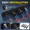 4 in 1 12V USB Panel+LED Voltmete &Dual USB Charger Socket Power&Cigarette Lighter Socket & Toogle  Panel 4