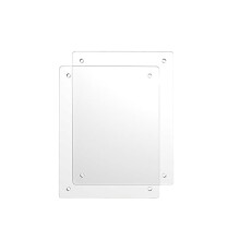 (13.7cmx18.7cm, Clear) Pressed Flower Frame, DIY Clear Acrylic Picture Frame Modern Home Decor for Dry Flower