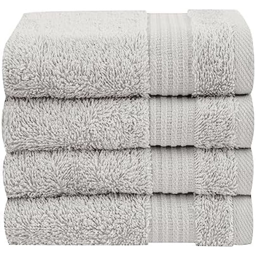 Ensemble de 6 serviettes de bain en coton turc
