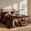 Queen Satin Sheet Set 4-Piece Deep Pocket 2
