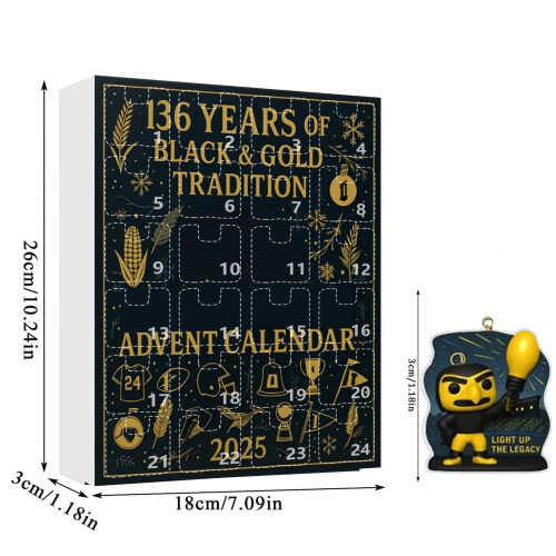 Julefodbold adventskalender 2025 – 24Ornaments 1