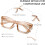 Oprah- Readers for Women - Γυαλιά ανάγνωσης Stylis Style με μπλε φως και ελατηριωτό μεντεσέ 8