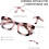 Oprah- Readers for Women - Γυαλιά ανάγνωσης Stylis Style με μπλε φως και ελατηριωτό μεντεσέ 2