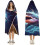 Shark Wearable Blanket Hette Fleece Kappe for Barn og 3