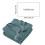Knitted Sofa Blanket Soft Warm with Wind Fringe 3