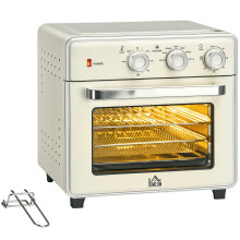 20L 90-230 Mini Electric Oven - Cream