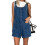 (XL, Blue) Γυναικεία φαρδιά τζιν για streetwear 1