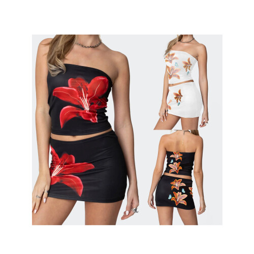 (L, Black) Set de vară și club 2