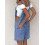 (L, Sky Blue) Γυναικεία φαρδιά τζιν για streetwear 6
