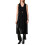 (XXL, Black) Γυναικείο γιλέκο με outfit, 1970s 2