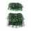 (M, Green) Completo natalizio da per feste. 10