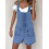 (XL, Sky Blue) Γυναικεία φαρδιά τζιν για streetwear 4