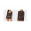 (S, Dark Brown) Γυναικείο Σετ Lounge και σορτς. 2