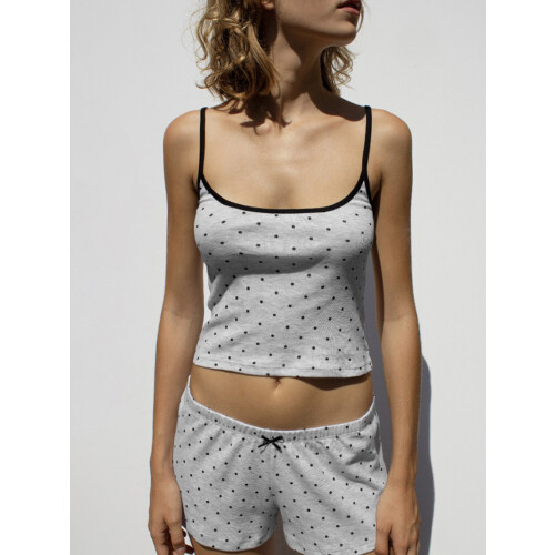 (L, Gray) Set 2 pantaloni și casă 1