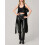 (XL, Black) Γυναικείο γιλέκο με outfit, 1970s 3