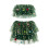 (M, Green) Completo natalizio da per feste. 9